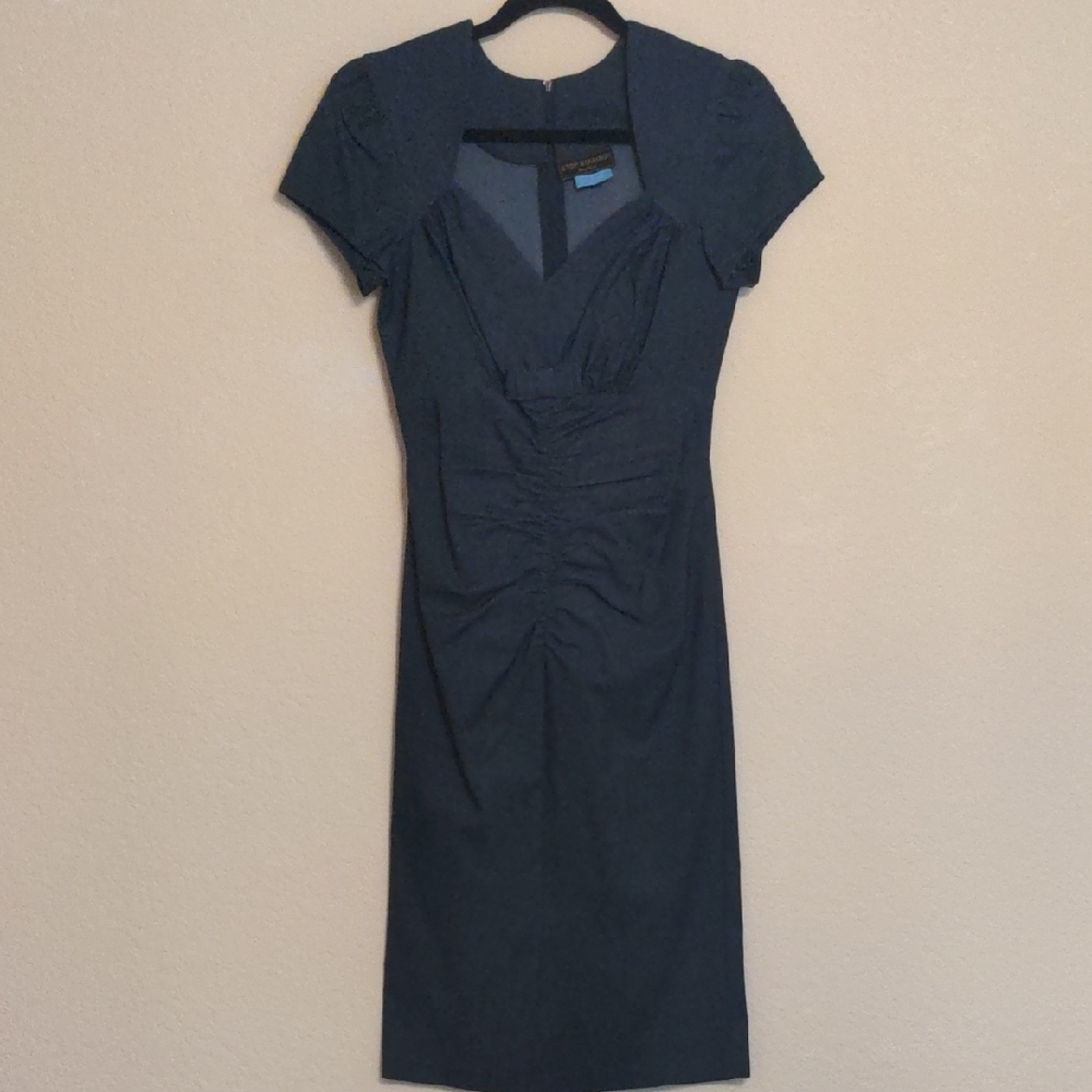 Stop Staring Dress Stretchy Denim